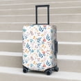thumbnail image 5 of Uemuo Tulips Flowers Printed Washable Luggage Cover - Fashion Suitcase Protector Fits 18-32 Inch Luggage -X-Large, 5 of 9