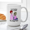 thumbnail image 6 of CafePress - Look Darling Large Mug - 15 oz Ceramic Large White Novelty Mug, 6 of 6