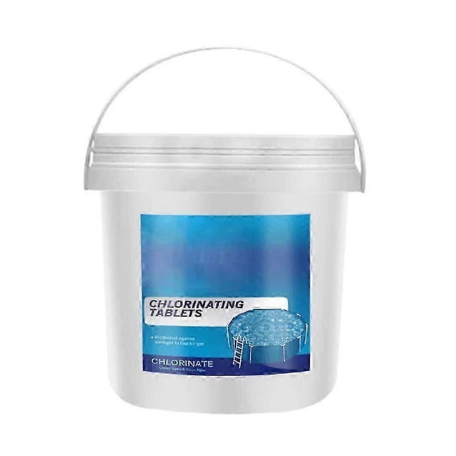 300g Chlorine Tablets Multifunctional Cleaning Tablets for Swimming Pool Spa Hot Tub