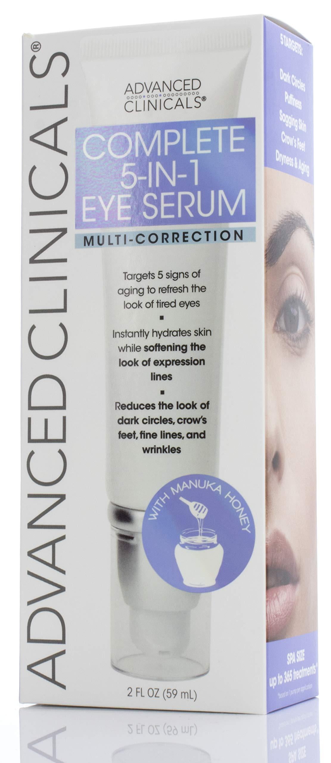 advanced clinicals eye serum