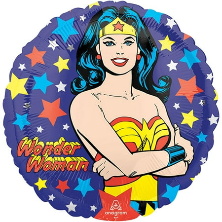 Wonder Woman Authentic licensed Theme Foil / Mylar Balloon 18
