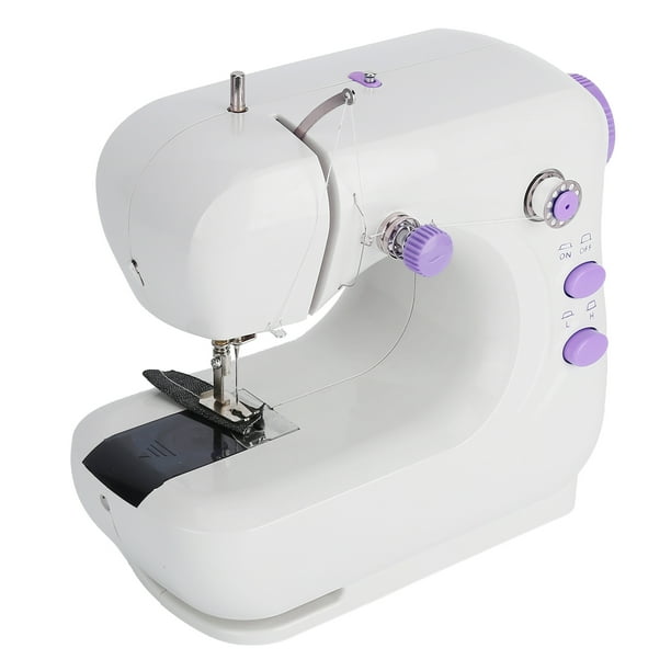 Máquina De Coser Eléctrica, Portátil Y Compacta, Con Luz Y Cortador De Hilo, Dos Velocidades, Control De Pedal, Ajustable, Ideal Para Principiantes Y Enthusiastas De