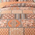 thumbnail image 5 of Honeilife Juego De Ropa De Cama King – 3 Piezas, Juegos De Edredón Vintage, Colchas De Microfibra, Colchas Florales, Funda De Cama Retro Para Todas Las Estaciones, Edredones De Calabaza, 5 of 5