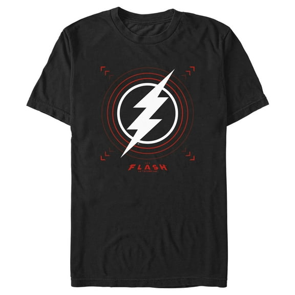 Men's The Flash Large Lightning Bolt Stamp  Graphic Tee