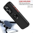 thumbnail image 4 of Case for Samsung A20 protective case, Slim Military Grade Car Holder Shockproof Anti-Drop Built-in Ring Holder Magnetic Kickstand Protective Cover, 4 of 6