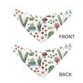 thumbnail image 3 of Sikiie Frog and Forest Plants Dog Bandanas-Dog Scarf Bib Kerchief Breed for Dogs and Small for Pets Gift-Medium, 3 of 5