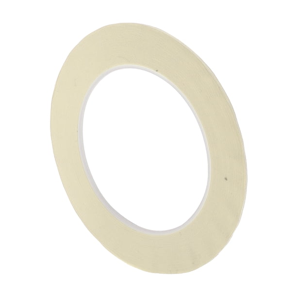 Cinta de pintor Unique Bargains, fácil de quitar, cinta de enmascarar Master Tape 140U blanca, 0.06 pulgadas x 52.5 yardas