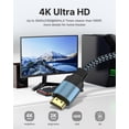 thumbnail image 4 of 10ft HDMI Cable, XUDUO High Speed 4K HDMI Cord for Laptop, 4 of 6