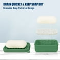 thumbnail image 6 of AIMAIAIMAI Leak-Proof Travel Soap Case with Drainage Lid | Compact Silicone Travel Soap Dish for Camping, Gym, Trip, 6 of 6