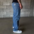 thumbnail image 4 of Jeans De Hombre Azul Medio Recto, 4 of 5
