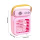 thumbnail image 3 of Mini ventilador portátil ZJT250125994 | Ventilador silencioso recargable por USB de 3 velocidades con nebulizador de agua | Enfriador de aire personal compacto y ligero para uso en exteriores e, 3 of 5