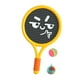thumbnail image 1 of Pelotas saltarinas y juego de raquetas, juguetes portátiles para exteriores, juego deportivo para parques, niños. Amarillo, 1 of 8