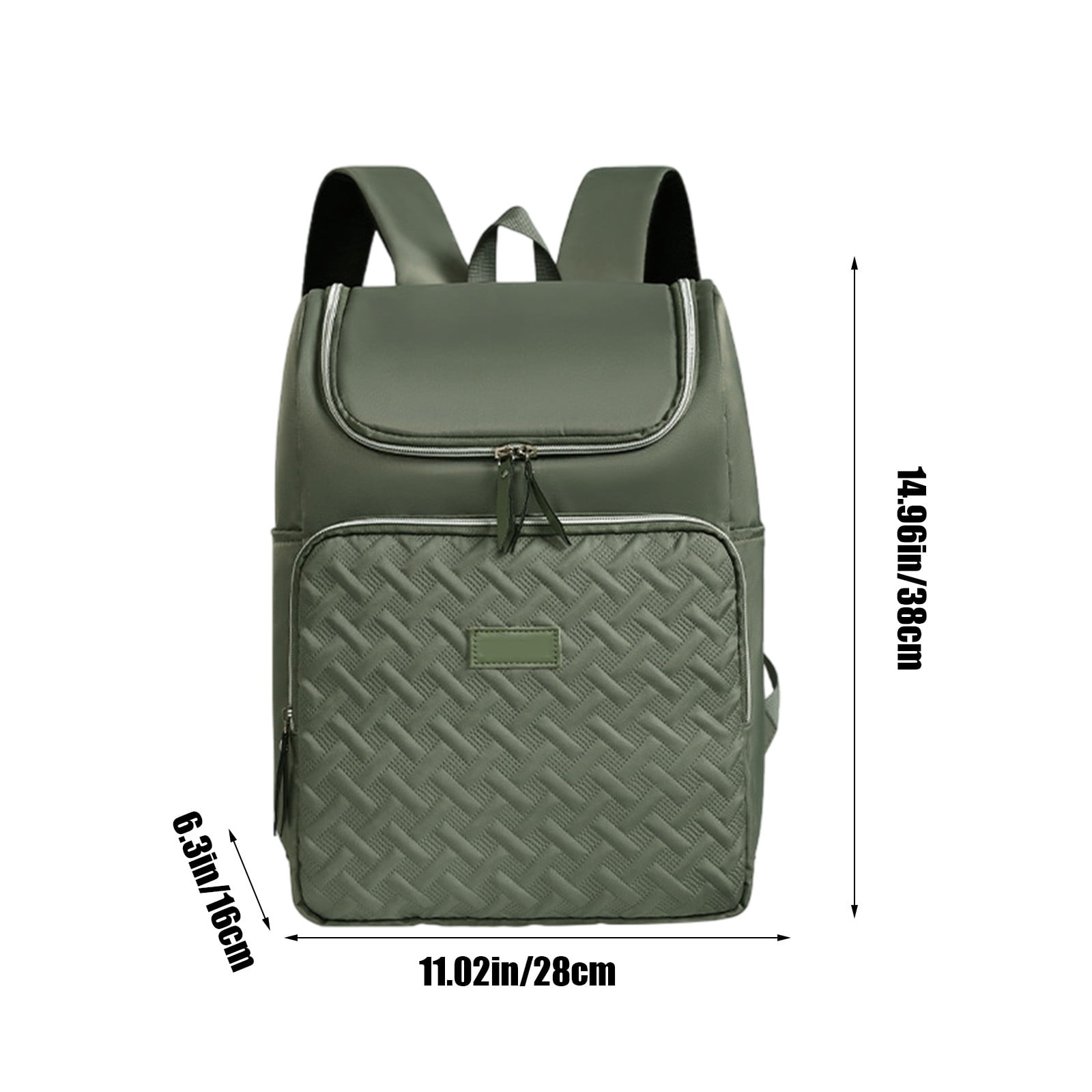 Insulated Diaper Bag Backpack Large Capacity Multi Pocket Travel Mom Baby Supplies Organizer