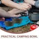 thumbnail image 3 of unbranded Portátil Inoxidable Negro Con Asa Para Camping Picnic Y Uso Diario, 3 of 7
