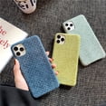 thumbnail image 4 of Luxury Solid Warm Cloth Fabric Case for iPhone 12 Mini 11 Pro X Xr XS Max Plush for iPhone 6 6S 7 8 Plus Thin Soft Back Cover, 4 of 4