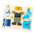 thumbnail image 3 of Juego de Rompecabezas de madera CUTICAT Montessori para vestir tigre, 3 of 8