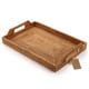 thumbnail image 1 of Bandeja para servir DECRAFTS de ratán tejida a mano, rectangular, 37 x 26 x 3,5 cm, 1 of 8