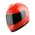 thumbnail image 4 of 1Storm New Motorcycle JH901 Bike Full Face Helmet Glossy Red + One Extra Clear Shield + Motorcycle Bluetooth Headset, 4 of 6