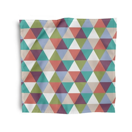 

Simply Daisy 18 x 18 Orange Geometric Napkins Set of 4