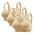 thumbnail image 2 of Bvxeep 3-Pack Lace Plus Size Wirefree Women's Bra, 2 of 8