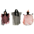 thumbnail image 1 of 3 Pieces Halloween Decoration Hanging Ghost, Witch Skeleton Windsock Pendant, Ghost Cute Flying Ghost Decor for Patio Lawn Garden Party and Holiday Decorations, 1 of 9