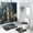 Pattern-1, variant on Wolf 4 Pcs Shower Curtain Set Winter Snowy Forest Pine Tree Nature Landscape Bath Curtain for Bathroom Waterproof Fabric Bathroom Decor Set, 72x72 Inch