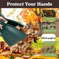thumbnail image 3 of Leaf Scoops Hand Rakes - Lightweight, Durable Grabber Tool for Scooping Up Leaves, Spreading Mulch, Gardening, and Yard Work by  (Green), 3 of 6