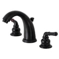 thumbnail image 1 of Kingston Brass KB980 Magellan Robinet de Salle de Bain à Large Diffusion, Noir Mat, 1 of 6
