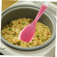 thumbnail image 3 of LANFENG 2-Pack Non-stick Silicone Rice Spoon Set Heat Resistant Kitchen Utensil for Serving Rice and Food Safe for Non-stick Cookware Creative Cutlery for  and Restaurant Random Color, 3 of 9