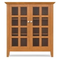 thumbnail image 3 of Acadian 39" WiD Solid Wood Transitional Storage Cabinet in Golden Brown, 3 of 6