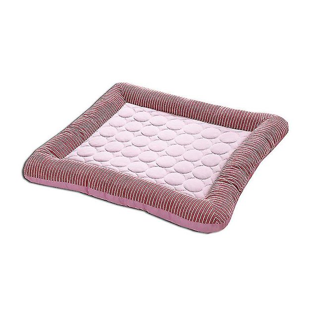 Washable For Large Medium Small Pets Sleeping Summer Cool Dog Bed Mat Crate Pad Anti Slip Tatami Mattress