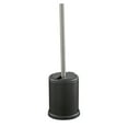 thumbnail image 3 of Bath Bliss Self Closing Lid Toilet Brush and Holder 2 Pack Replacement Brushes in Matte Black, 3 of 4