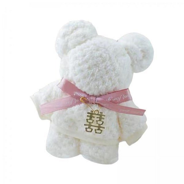 5 toallas faciales, toallas de baño, lindas y cómodas toallas de oso de animales absorbentes de alta calidad, toallas manuales para el baño, regalo de Valentín 6 piezas