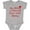 AC-Heather Grey, variant on Inktastic My Mommy is Hotter Than Your Mommy Boys or Girls Baby Bodysuit