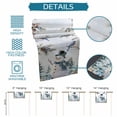 thumbnail image 7 of Table Runners 72 Inches Long Dress Scarves, Blue Snowman Christmas Farmhouse Kitchen/Dining Table Runner, Coffee Tablerunners, Xmas Tree Snowflake Gifts Pine Cones 13x72 Inch, 7 of 7