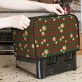 thumbnail image 7 of Yiaed Checkered With Golden Stars Print Two Slice Bread Machine Cover, Universal Size Kitchen Appliance Cover for Bread Machine,Bread Machine Cover, 7 of 7