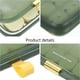thumbnail image 3 of Hytrove Organizador Portátil Verde Para Medicina Diario Con Caja Resistente Para Almacenamiento Seguro, 3 of 8