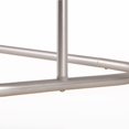 thumbnail image 4 of Utopia Alley Rustproof Wall Mounted Aluminum Hoop Shower Rod | Ceiling Support for Clawfoot Tub, 54 Inch Extra Large Size by 26 Inch, Stylish & Comfortable Bathroom Decor, Satin Nickel(64"L x 26"W), 4 of 17