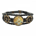 thumbnail image 1 of Ilustrador de Belleza chino antiguo Pulsera marina tejida en cuero, 1 of 4