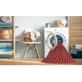 thumbnail image 2 of Ahgly Company Tapis d'Intérieur Lavables en Machine, Rectangle Rouge Transitionnel, 4' x 6', 2 of 7