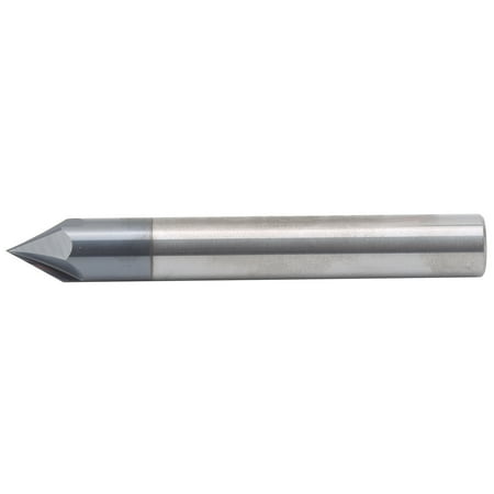 

Chamfer End Mill 3 Flute 60° Milling Cutter Tungsten Steel CNC Carving Polishing Router BitD10 x 60° x 75L