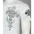 thumbnail image 6 of ARCHAIC BY AFFLICTION Men's T-Shirt S/S SPIKE WINGS Biker MMA, 6 of 10