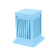 thumbnail image 1 of Portable 49-Hole Blue BBQ Meat Skewer Machine for Outdoor Cooking, 1 of 5