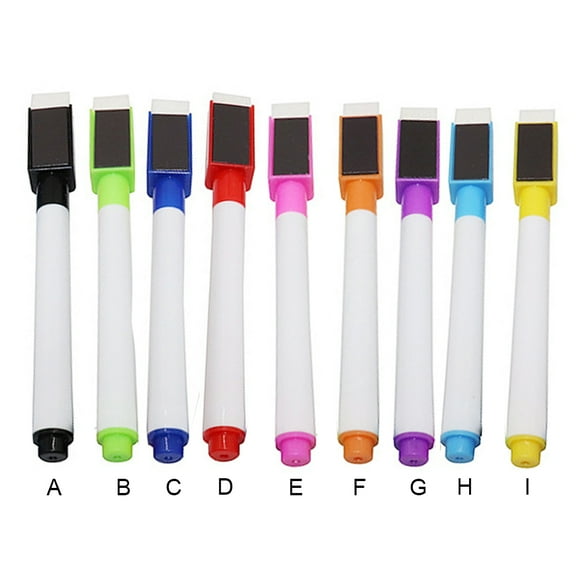 Dry Erase Markers Pens Professional Convenient Magnetic White Board Stationery Erasable Painting Whiteboard Marker Marking Tools Black