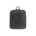 thumbnail image 1 of Utensil Front Stitched Pot Holder Black - Set of 6, 1 of 3