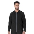 thumbnail image 1 of Urbane Impulse Men's Modern Tailored Fit Extreme Stretch Zip-Front V-Neck Warm-Up Scrub Jacket 9914LKA, 1 of 4