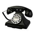 thumbnail image 3 of HILABEE Phone Phone Audio Messages Desk Telephone for Bar Office Retirement Party Anniversary Black, 3 of 8