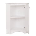 thumbnail image 4 of Wright Home Contemporary Corner Storage Wood Cabinet in White, 4 of 4