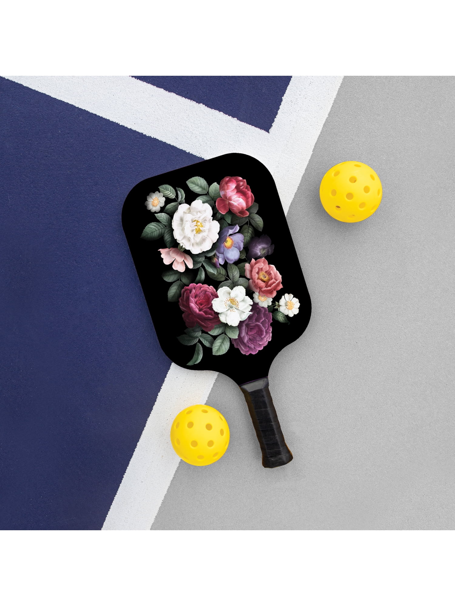 P. Graham Dunn Floral Pattern Pickleball Paddle, Pickle Ball Equipment, Pickleball Racket, Pickle Ball Paddles