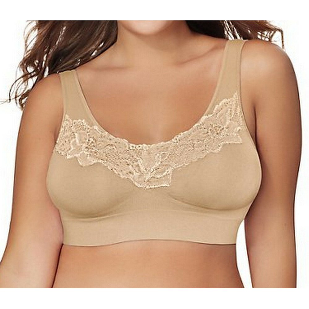 Just My Size Bras & Bra Sets Just My Womens Size WireFree Full Coverage Bras 6X